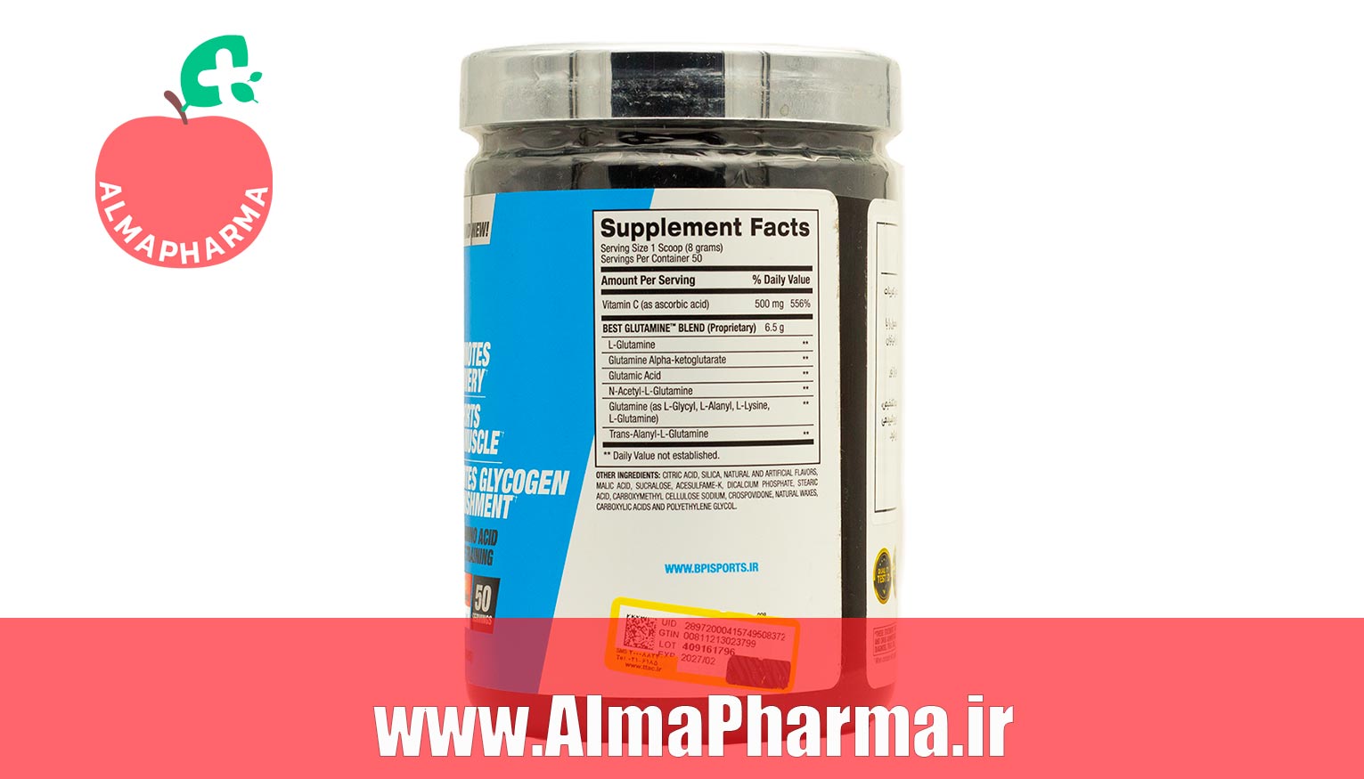 پودر بست گلوتامین بی پی آی اسپورت