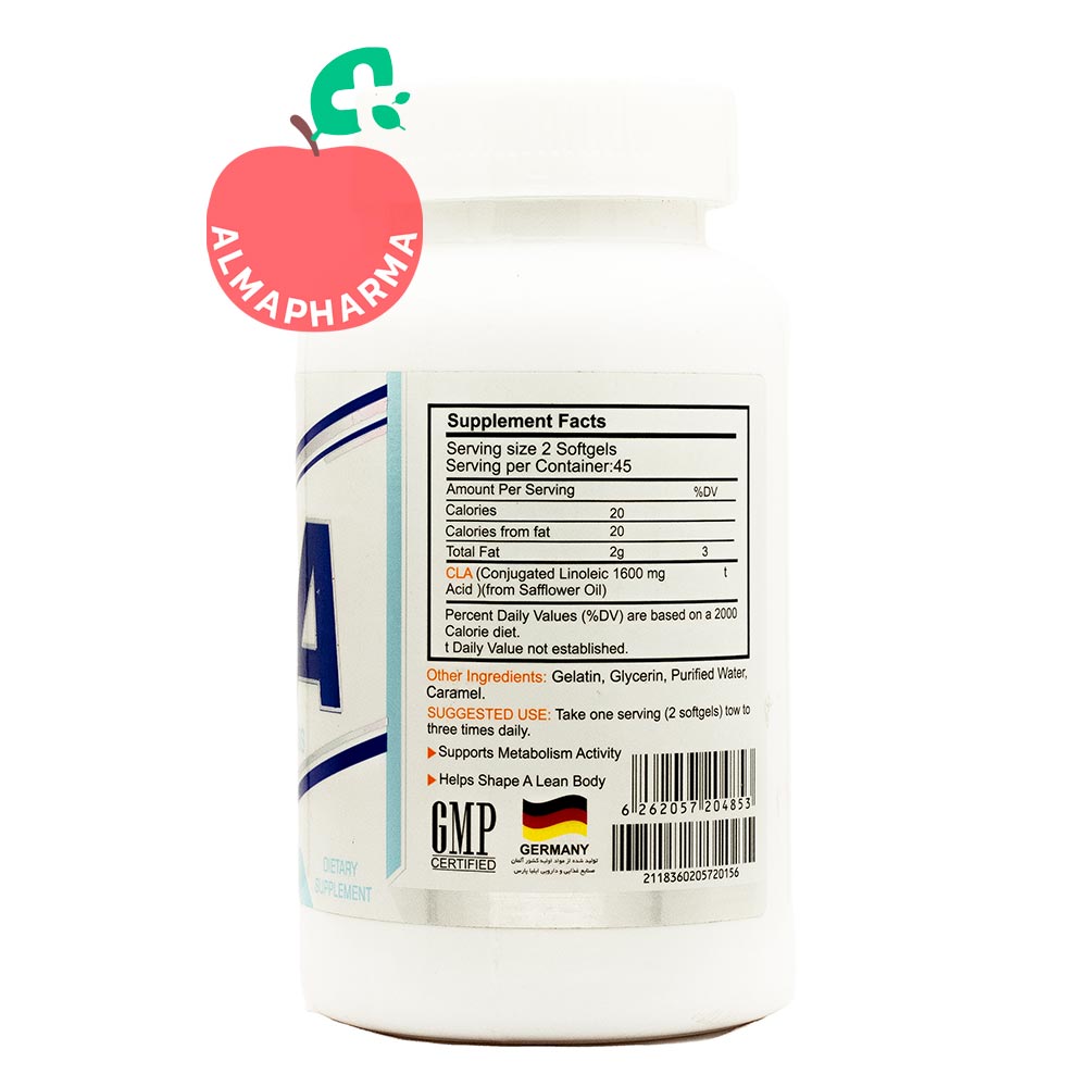 ترکیبات مکمل سی ال ای دوبیس نوتریشن 90 عدد