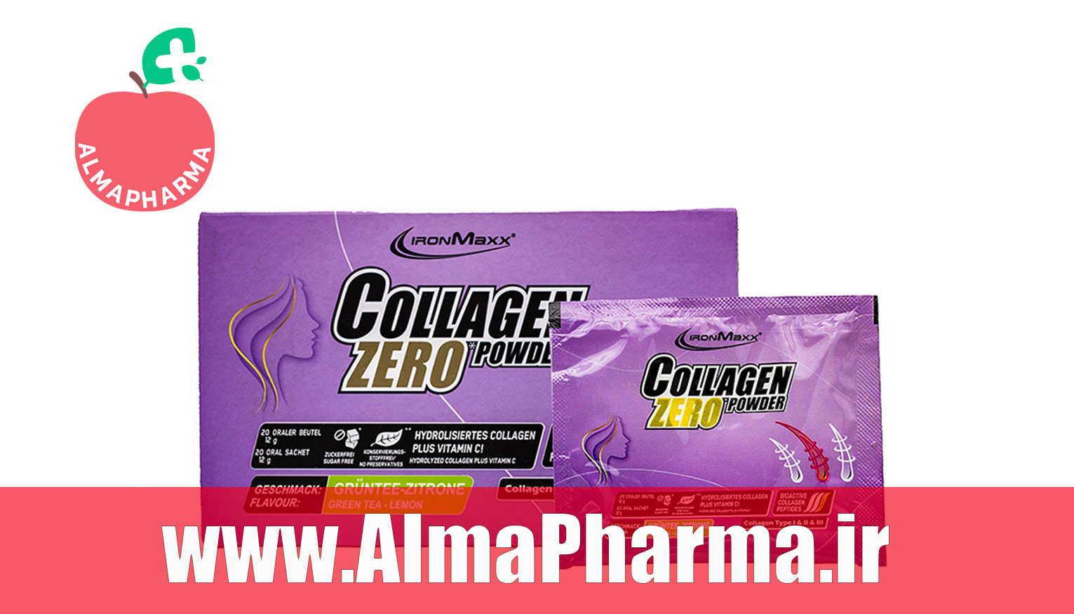خرید ساشه کلاژن زیرو آیرون مکس
