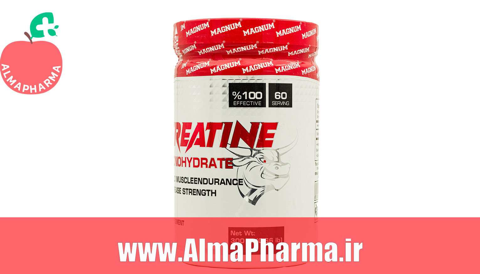 پودر کراتین مونوهیدرات مگنوم