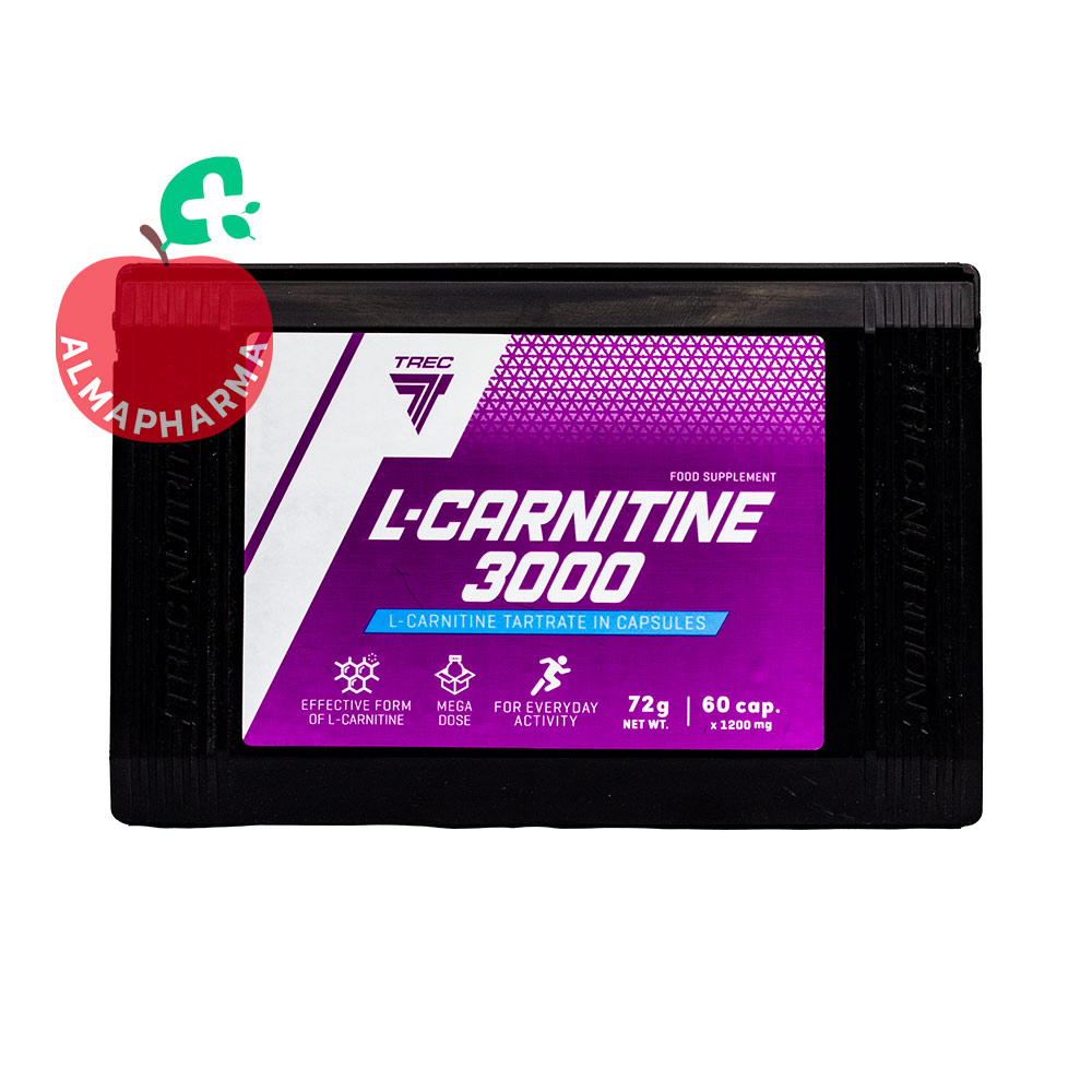 ال کارنیتین 3000 ترک نوتریشن 60 عدد