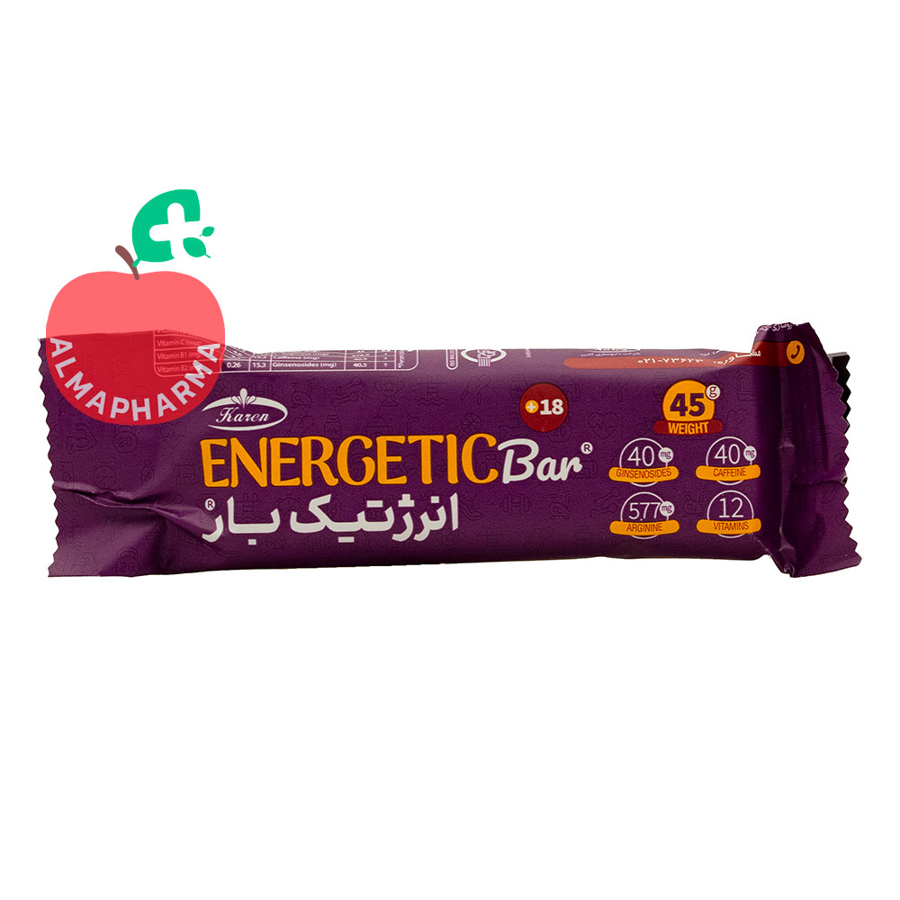 قیمت شکلات انرژتیک بار کارن ۴۵ گرم