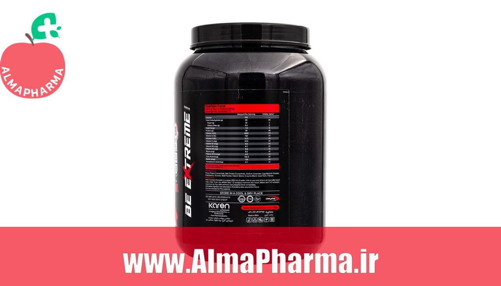 ترکیبات گین آپ بزرگسالان پی ان سی 1800 گرم