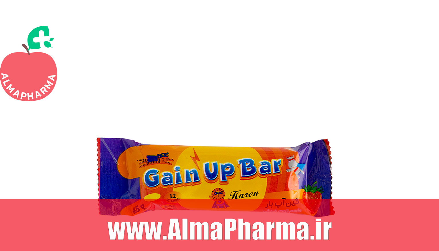 قیمت شکلات گین آپ بار کارن