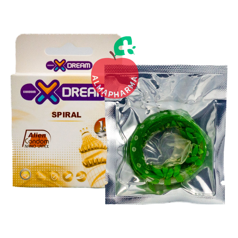 مشخصات کاندوم فضایی ایکس دریم مدل چرخشی Spiral