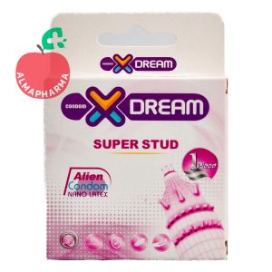 کاندوم فضایی ایکس دریم مدل دکمه دار Super Stud