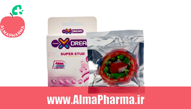 خرید کاندوم فضایی ایکس دریم مدل دکمه دار Super Stud