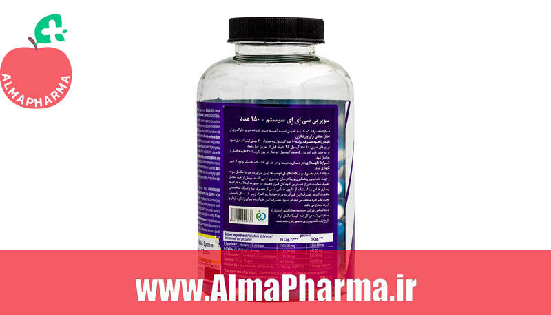 مشخصات کپسول سوپر بی سی ای ای سیستم ترک نوتریشن