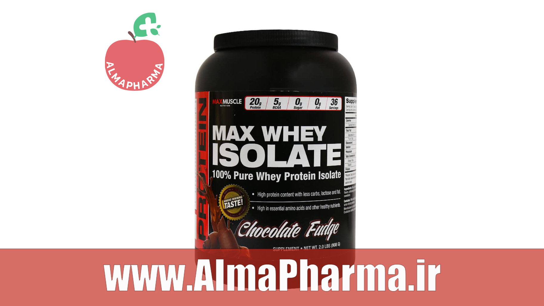 خرید پودر پروتئین وی ایزوله مکس ماسل