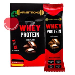 پودر پروتئین وی ساشه آرمسترانگ