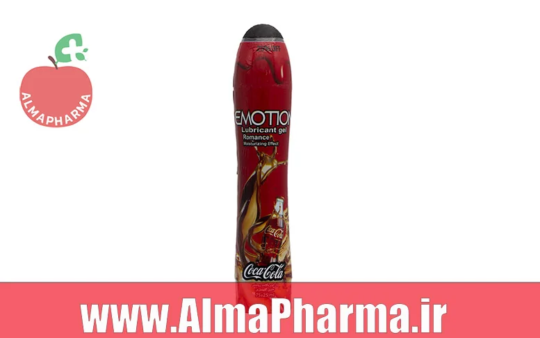 بنر نمای جلویی ژل لوبریکانت رومنس ایموشن با رایحه کوکاکولا برای کاهش خشکی واژن و رابطه راحت تر