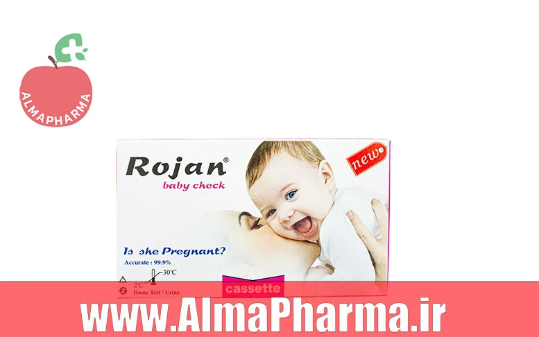 بنر نمای جلویی تست بارداری کاستی روژان از برند باسابقه ایرانی برای تشخیص سریع احتمال بارداری در منزل
