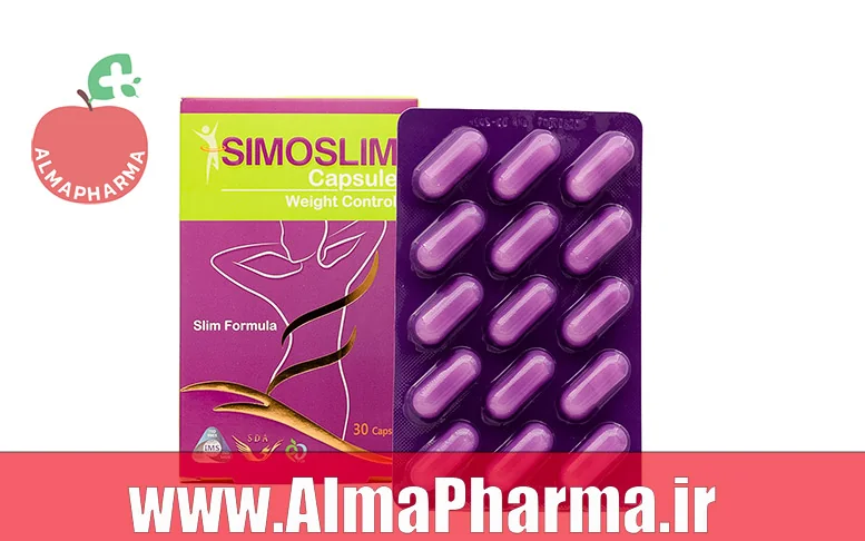 بنر نمای جلویی کپسول لاغری سیمو اسلیم سیمرغ دارو عطار