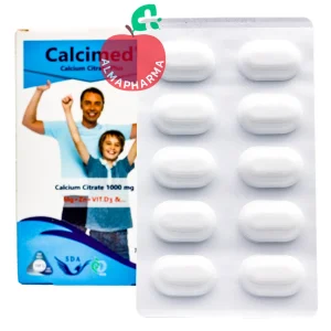 نمای جلویی قرص کلسی مد سیمرغ دارو عطار بسته ۳۰ عددی