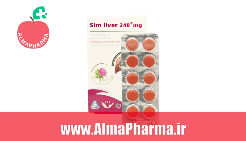 بنر قرص سیم لیور 240 سیمرغ دارو عطار 30 عددی