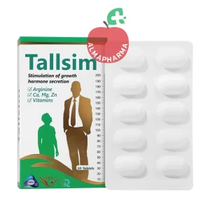 نمای جلویی قرص تالسیم سیمرغ دارو عطار 30 عددی