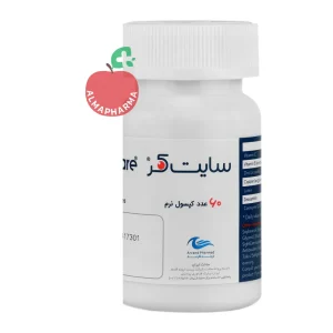 نمای جلویی سافت ژل سایت کر اروند فارمد ۶۰ عددی