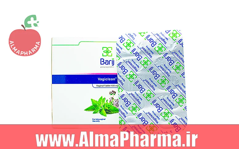بنر نمای جلویی قرص واژینال گیاهی واژی کلین باریج