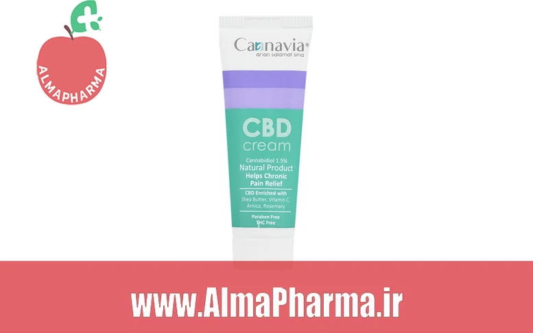 کرم ضد درد کاناویا CBD آرین سلامت سینا 50 گرم