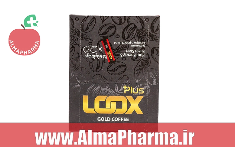 Loox Plus Gold Coffee قهوه گلد فوری ۲۰ عددی