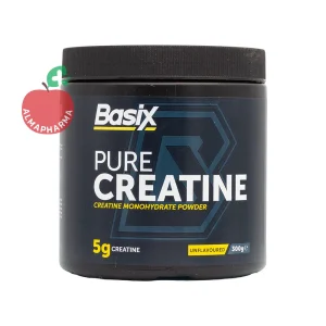 پیور کراتین بیسیکس ۳۰۰ گرم BASIX PURE CREATINE