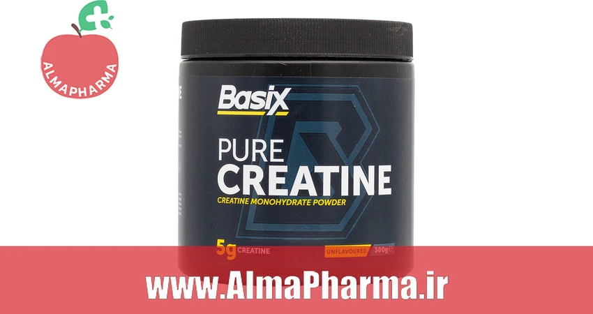 کراتین مونوهیدرات بیسیکس ۳۰۰ گرم Basix Pure Creatine