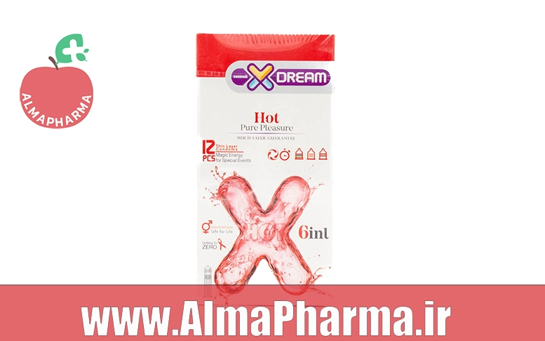 X Dream Hot Condom کاندوم هات گرم کننده ایکس دریم