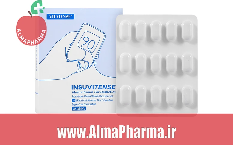 بنر محصول قرص مولتی ویتامین دیابتی اینسویتنس رامونا ۳۰ عددی - مکمل تخصصی افراد دیابتی