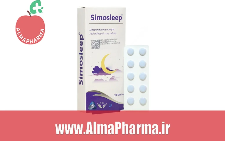 بنر تبلیغاتی قرص سیموسلیپ سیمرغ دارو عطار ۳۰ عددی - مکمل تخصصی بهبود کیفیت خواب و آرامش