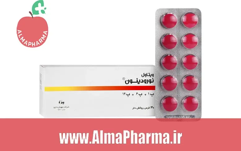 بنر تبلیغاتی قرص نورودینون ویتاول ۳۰ عددی - مکمل تخصصی تقویت اعصاب و عضلات