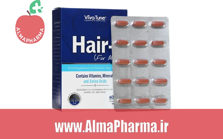 بنر تبلیغاتی قرص هیر ایکس آقایان ویواتیون ۶۰ عددی - مکمل تخصصی ضد ریزش و تقویت مو