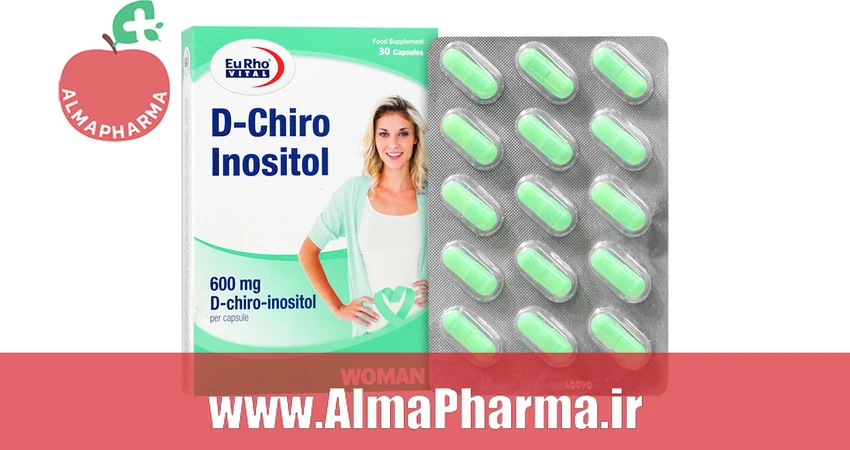 بنر تبلیغاتی کپسول دی کایرو اینوزیتول ۶۰۰ میلیگرم یوروویتال ۳۰ عددی - مکمل تخصصی سلامت باروری بانوان