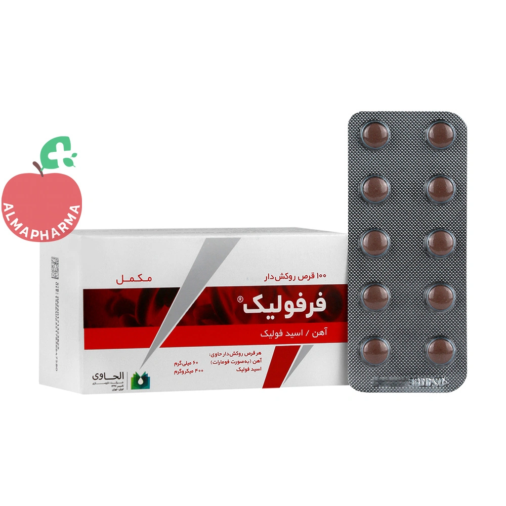 قرص فرفولیک الحاوی 100 عددی