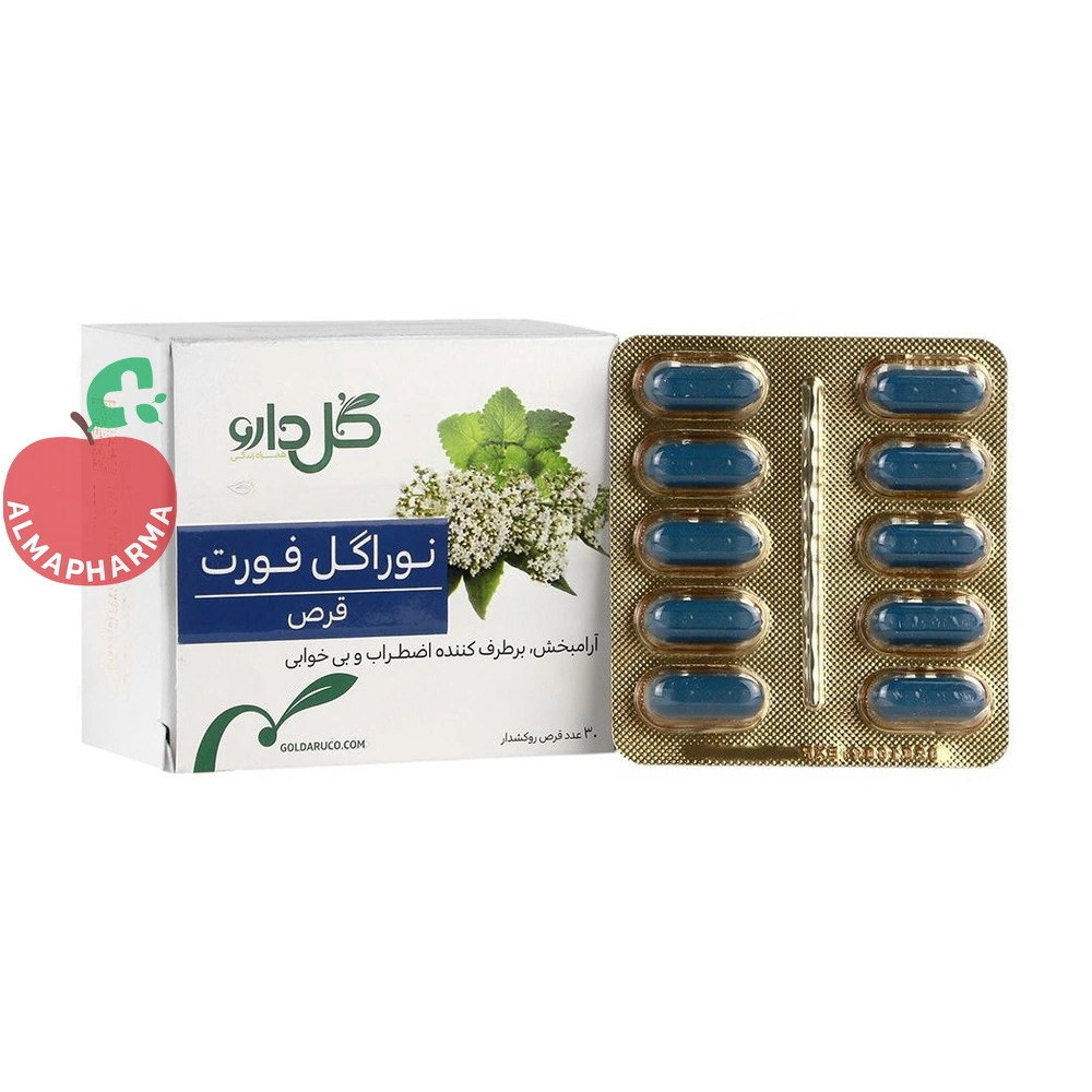 قرص نوراگل فورت گل دارو 30 عددی