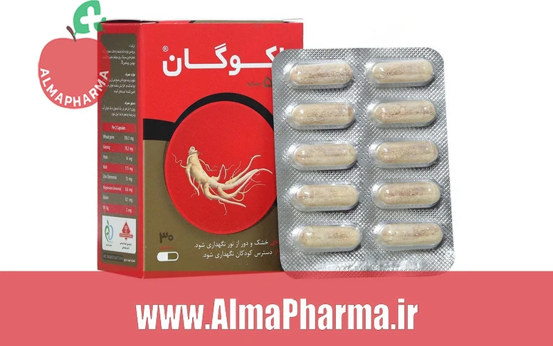 بنر تبلیغاتی کپسول اکوگان گیاه اسانس ۳۰ عددی - مکمل تخصصی تقویت مو، ناخن و افزایش انرژی