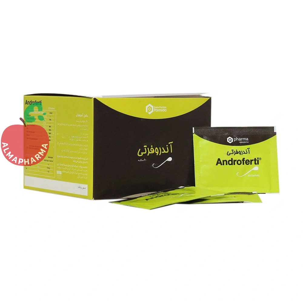 ساشه آندروفرتی دارو درمان پارمیدا 60 عددی