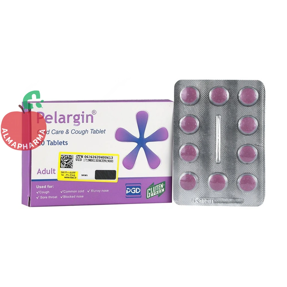 قرص پلارژین پارس گیتا دارو 20 عددی